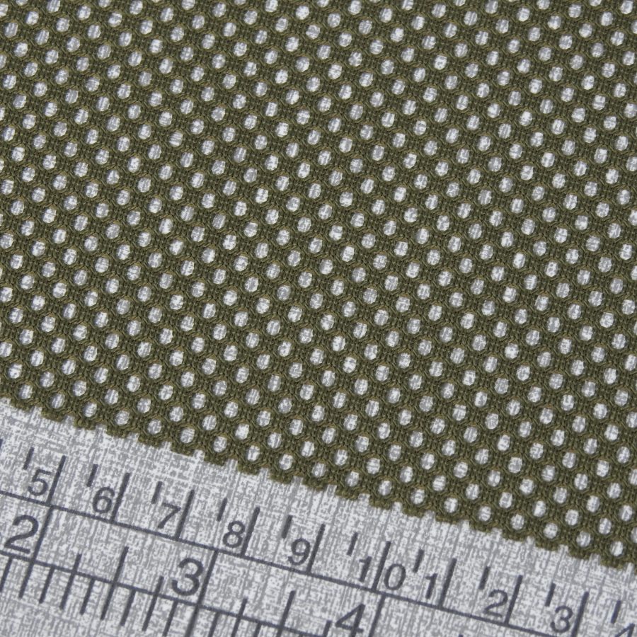 Military Olive Mesh Fabric - Image 2